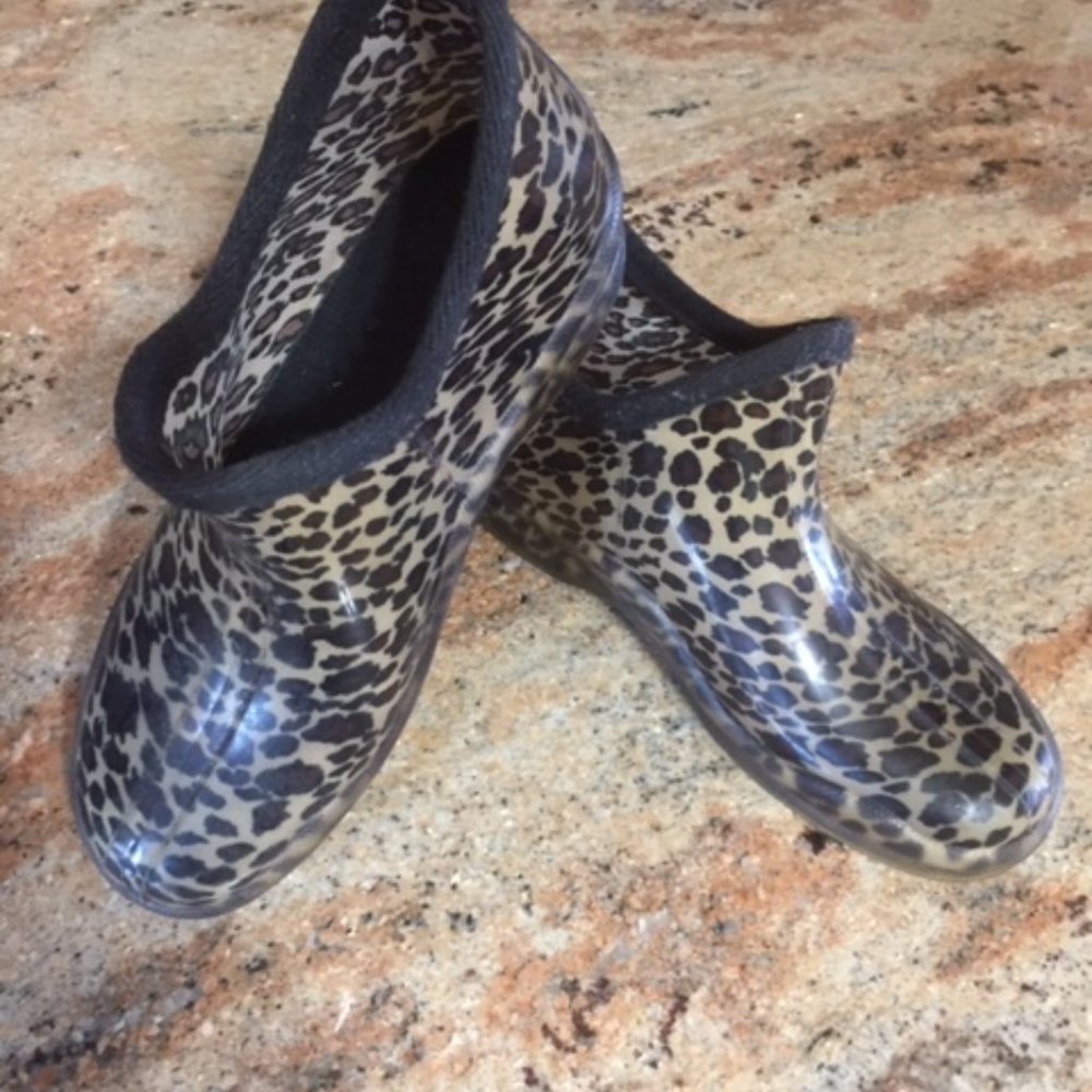 Capelli New York Rain Boots - Leopard